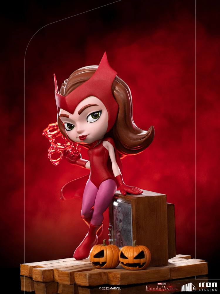 Wanda Halloween Version MiniCo Marvel WandaVision Figurka 18 cm - Image 8