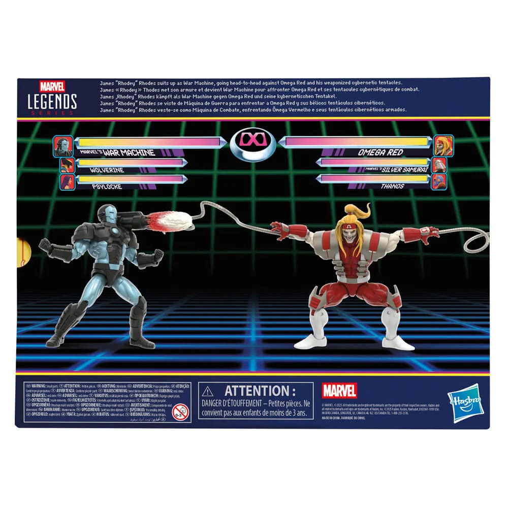 War Machine vs. Omega Red Marvel Legends Gamerverse 2-Pack Figurki 15 cm - Image 13