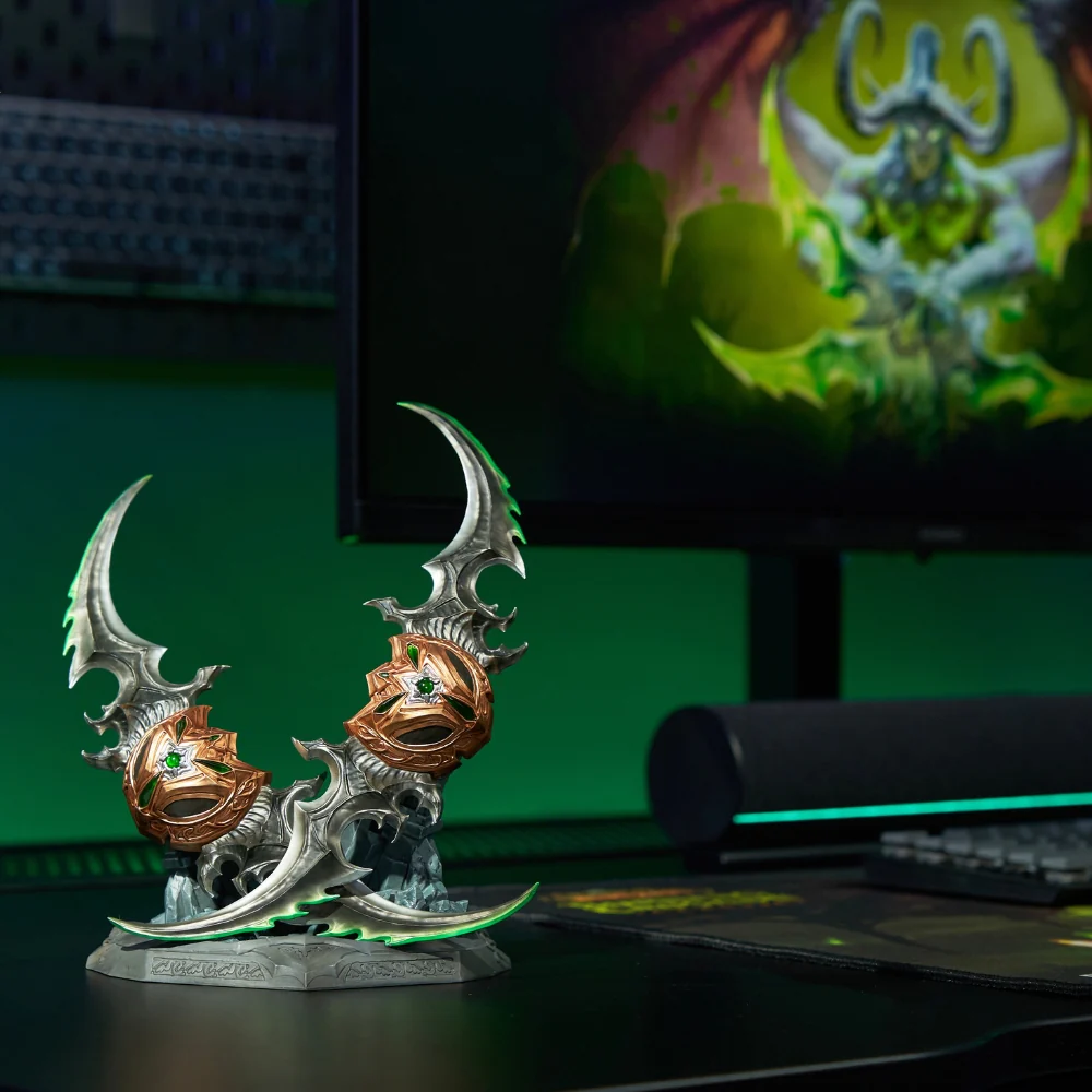 Warglaives of Azzinoth World of Warcraft 20th Anniversary Collector’s Edition Replica Figurka 22 cm - Image 8