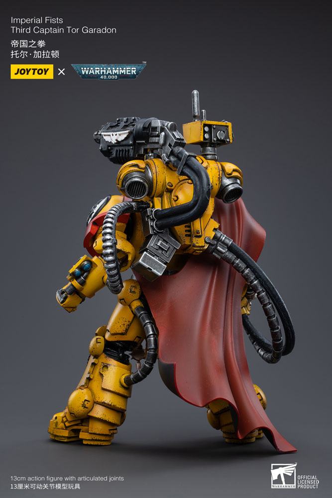 Warhammer 40k Action Figure 1/18 Imperial Fists Third Captain Tor Garadon 13 cm - Image 3