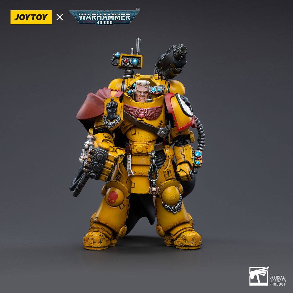 Warhammer 40k Action Figure 1/18 Imperial Fists Third Captain Tor Garadon 13 cm - Image 9
