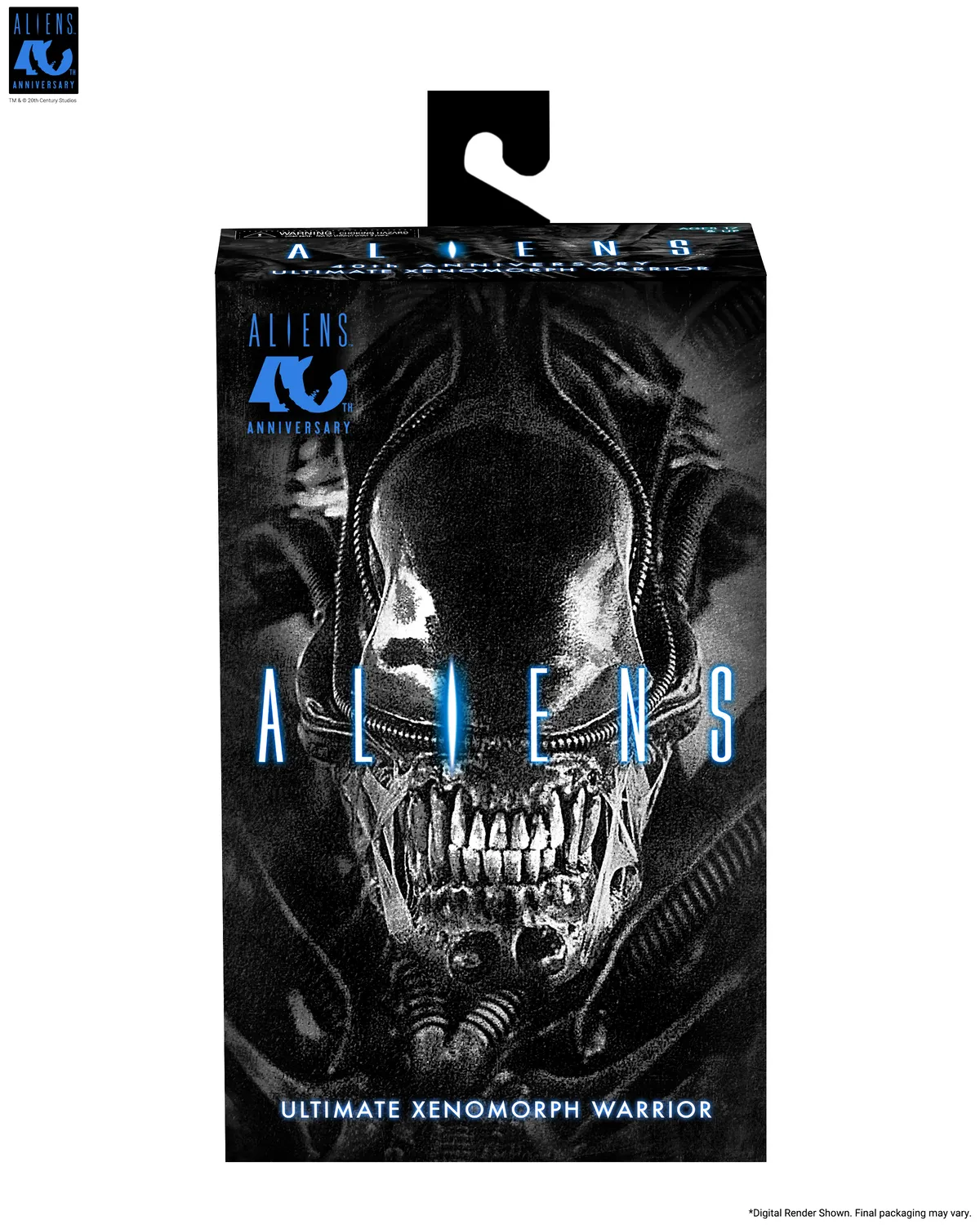 Warrior Xenomorph Black Ultimate Aliens 40th Anniversary Figurka 23 cm - Image 11
