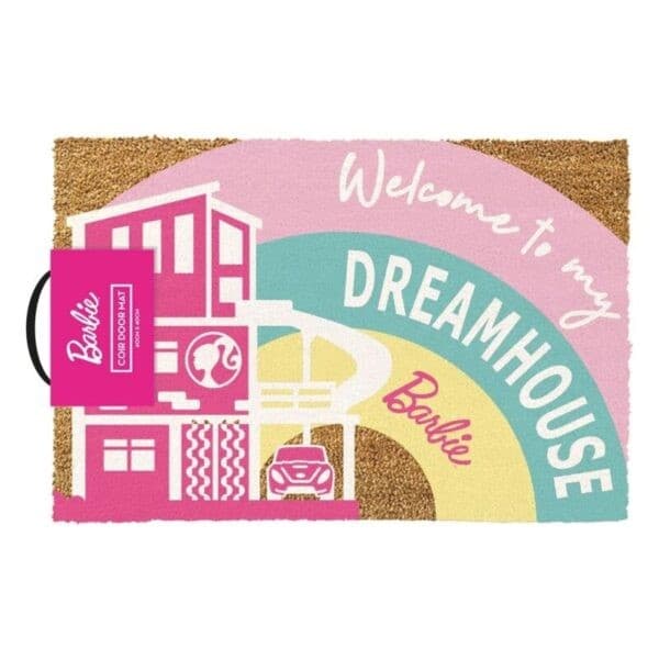"Welcome to my Dreamhouse" Wycieraczka Barbie