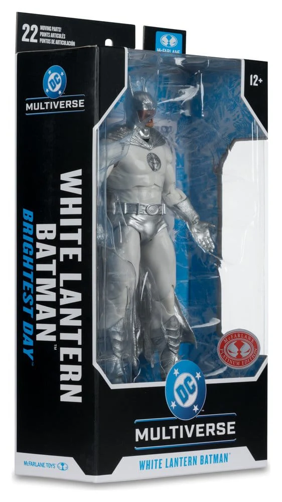 White Lantern Batman Brightest Day DC Multiverse Red Platinum Edition Figurka 18 cm - Image 8