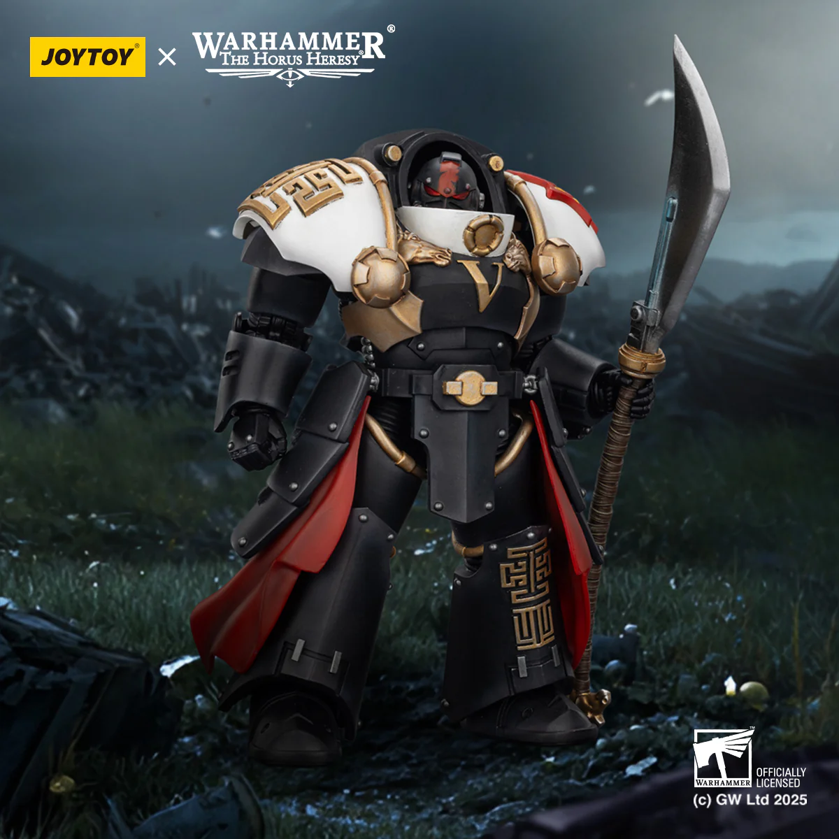 White Scars Ebon Keshig Terminator 1 with Power Glaive  Warhammer 40k 1/18 Figurka 13 cm - Image 11