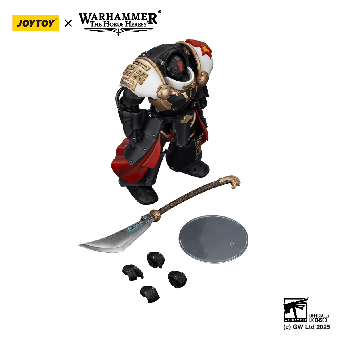 White Scars Ebon Keshig Terminator 1 with Power Glaive  Warhammer 40k 1/18 Figurka 13 cm - Image 5