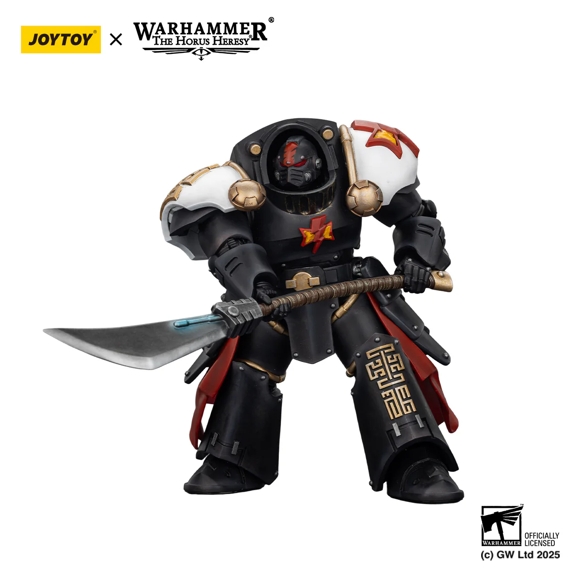White Scars Ebon Keshig Terminator 2 with Power Glaive Warhammer 40k 1/18 Figurka 13 cm - Image 2