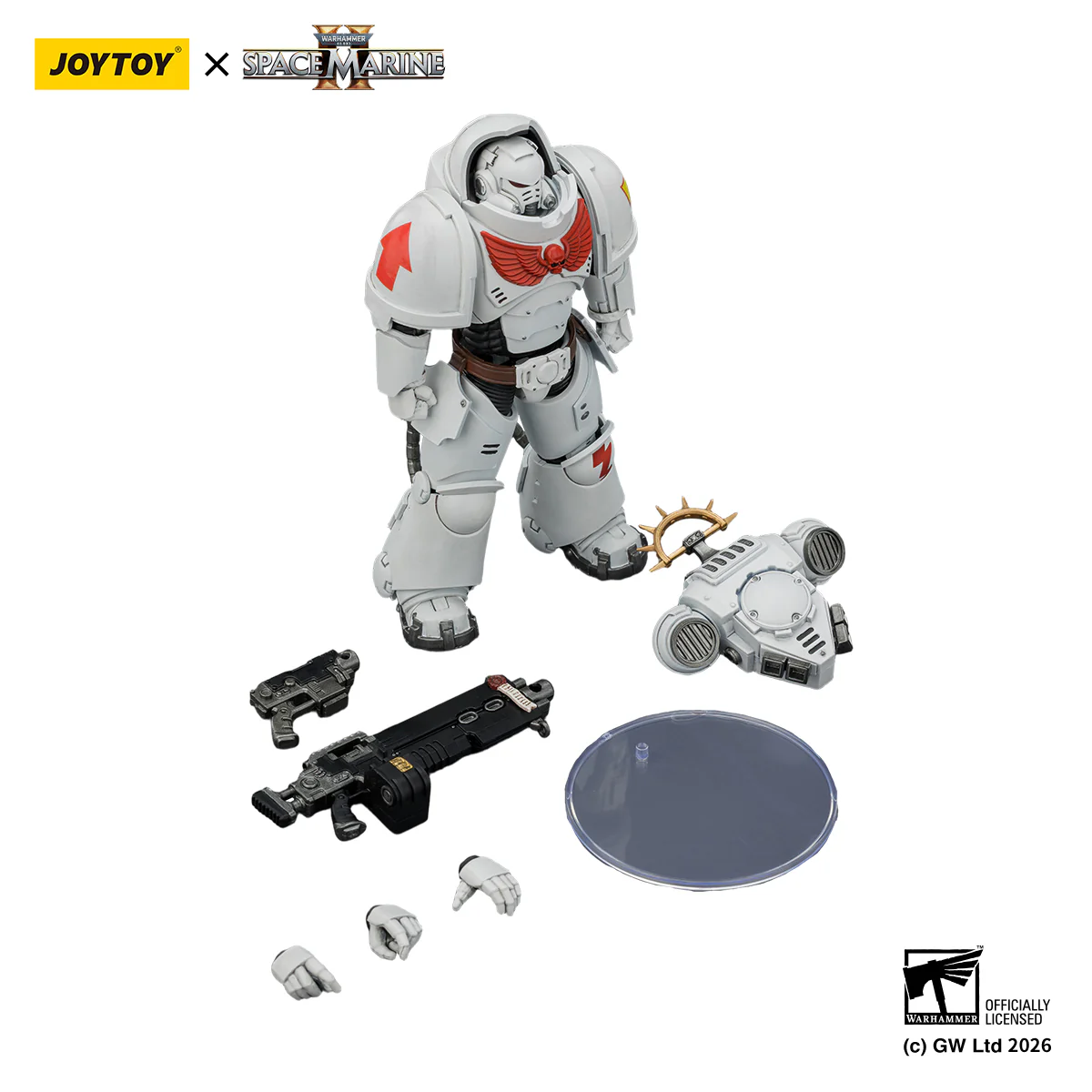 White Scars Heavy Intercessor Game Edition Warhammer 40k 1/18 Figurka 13 cm - Image 5