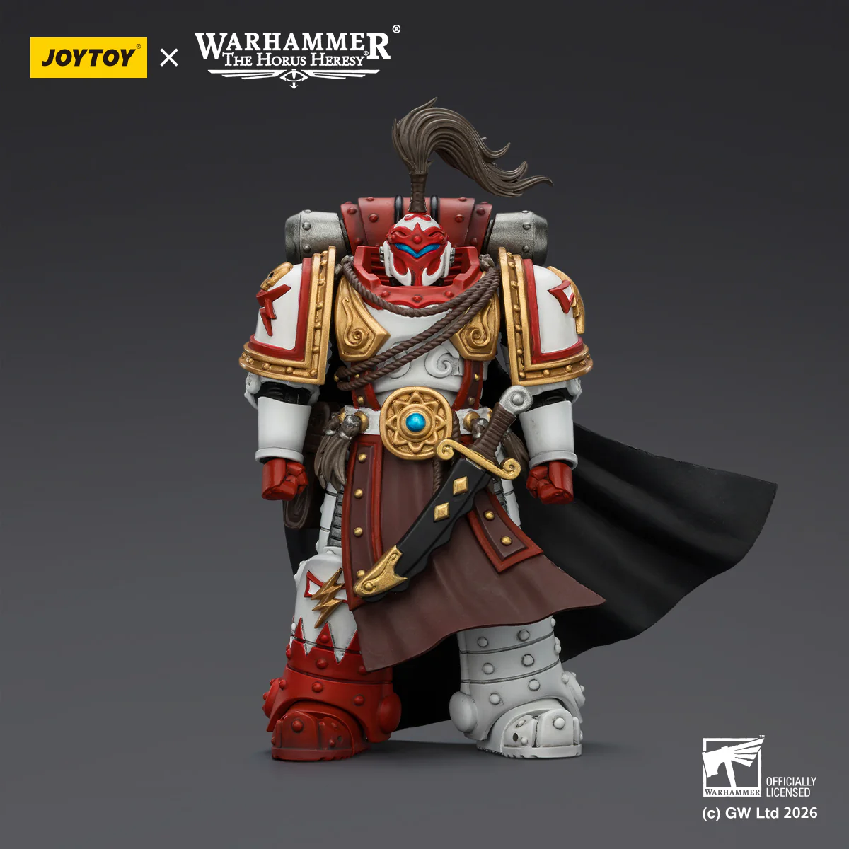 White Scars Hibou Khan, Seeker of Atonement, with powersword ‘The Breath of theStorm’ Warhammer 40k 1/18 Figurka 12 cm - Image 6