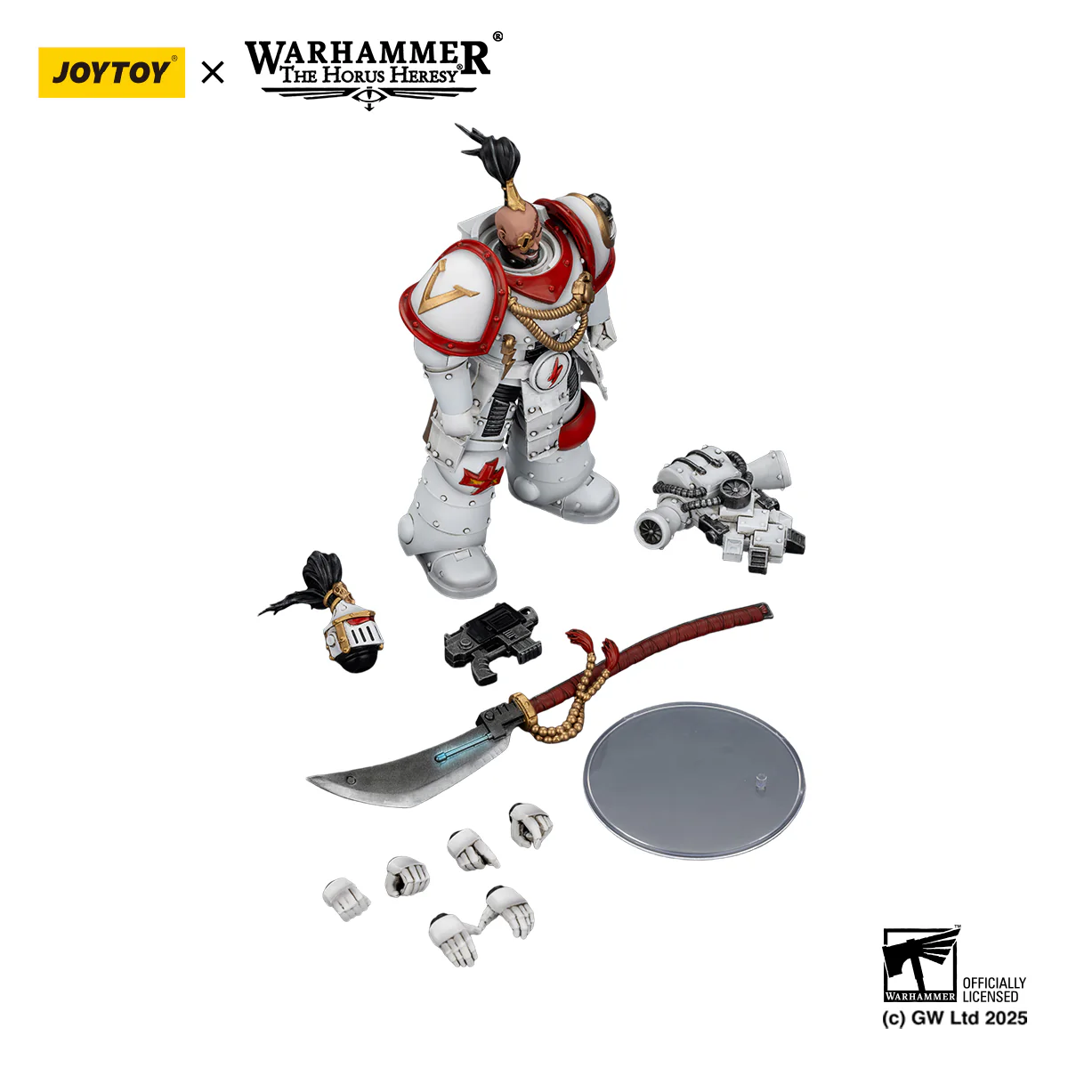 White Scars Legion Praetor Warhammer 40k 1/18 Figurka 12 cm - Image 5