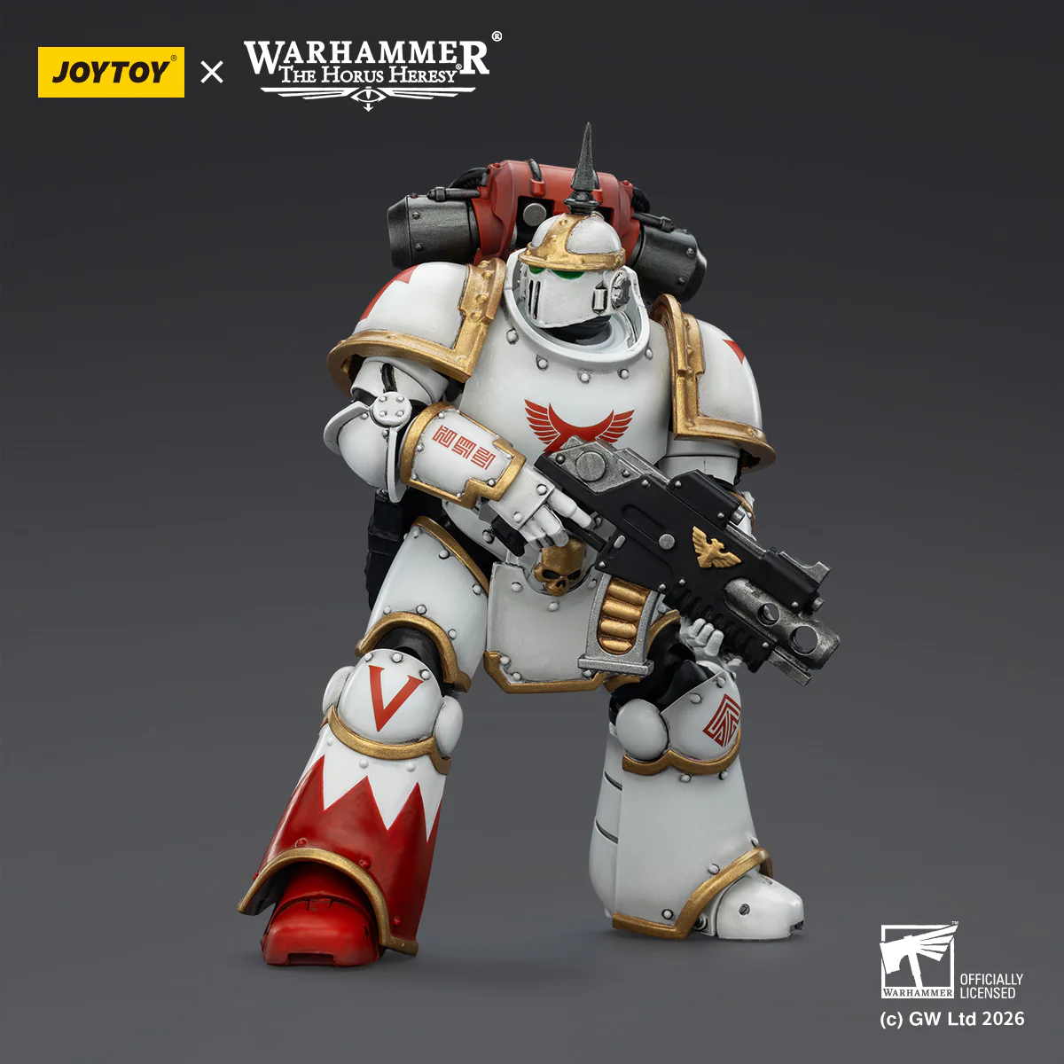 White Scars MKIll Tactical Legionary Warhammer The Horus Heresy 1/18 Figurka 12 cm - Image 9