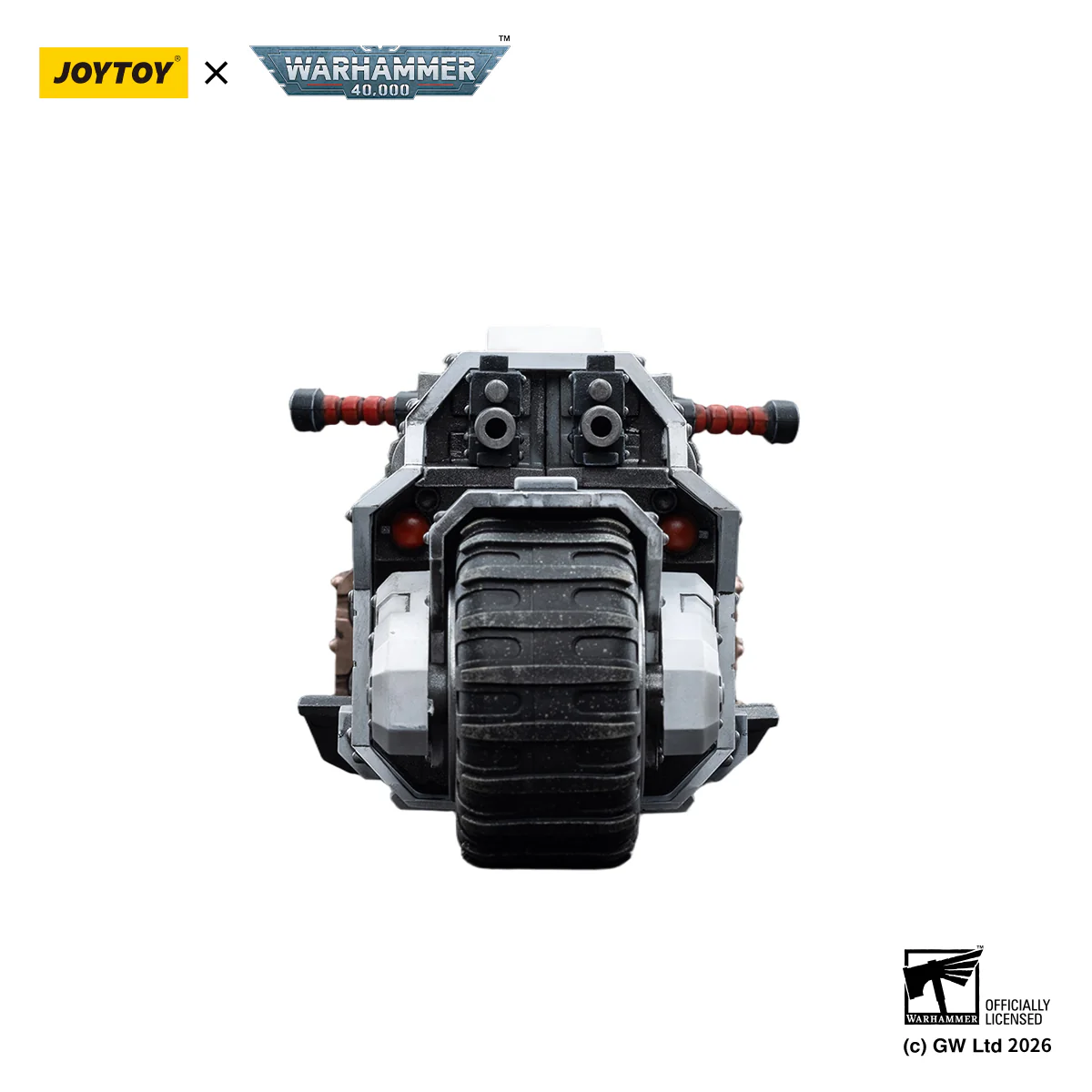 White Scars Raider-pattern Combat Bike Warhammer 40k Vehicle 1/18 Figurka 22 cm - Image 4