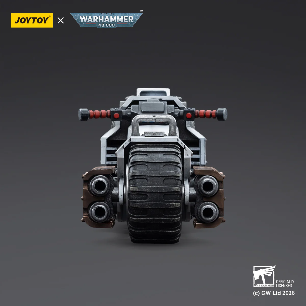 White Scars Raider-pattern Combat Bike Warhammer 40k Vehicle 1/18 Figurka 22 cm - Image 7
