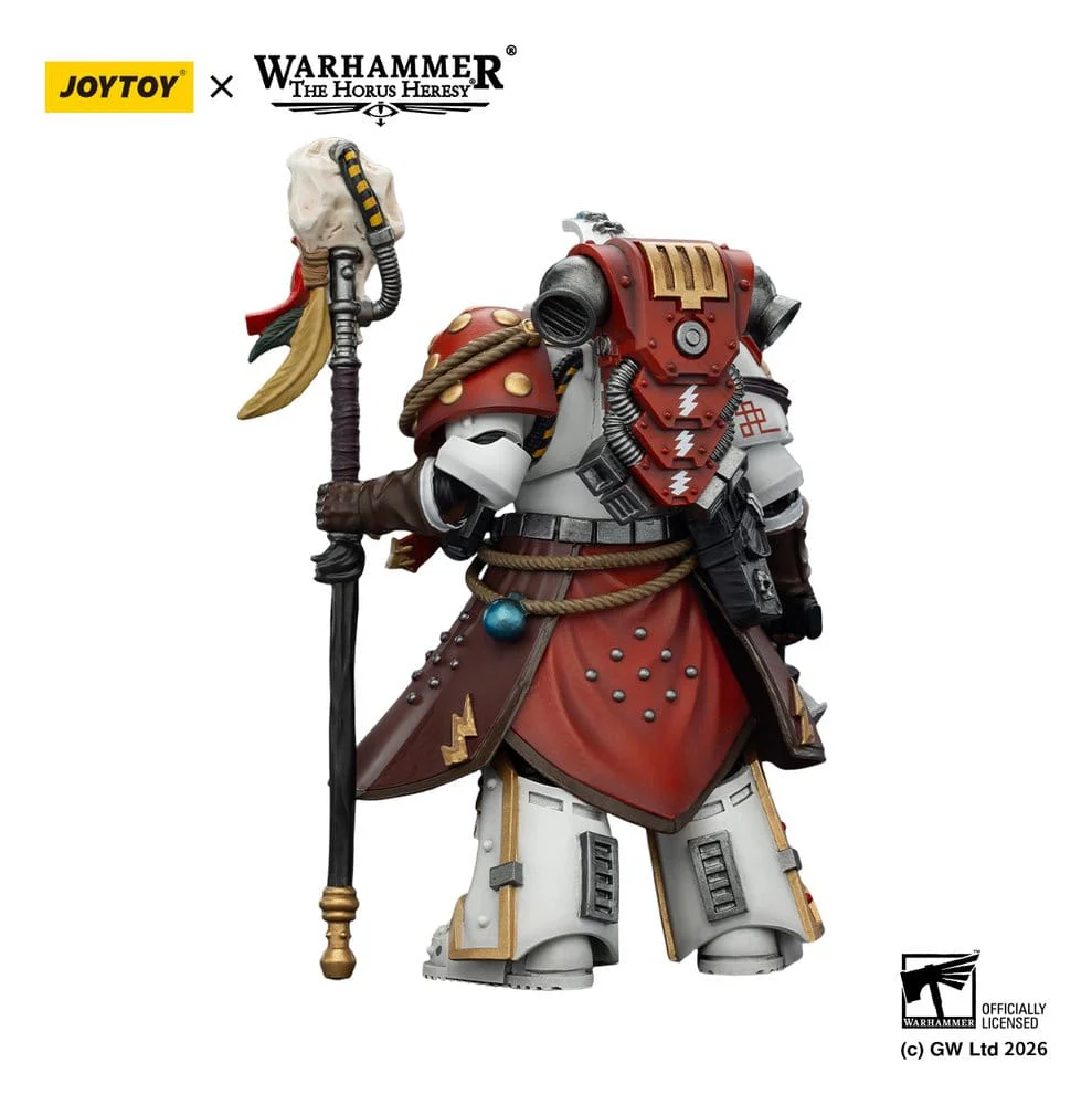 White Scars Stormseer Consulwith Force Staff and Bolt Warhammer 40k Figurka 12 cm - Image 3