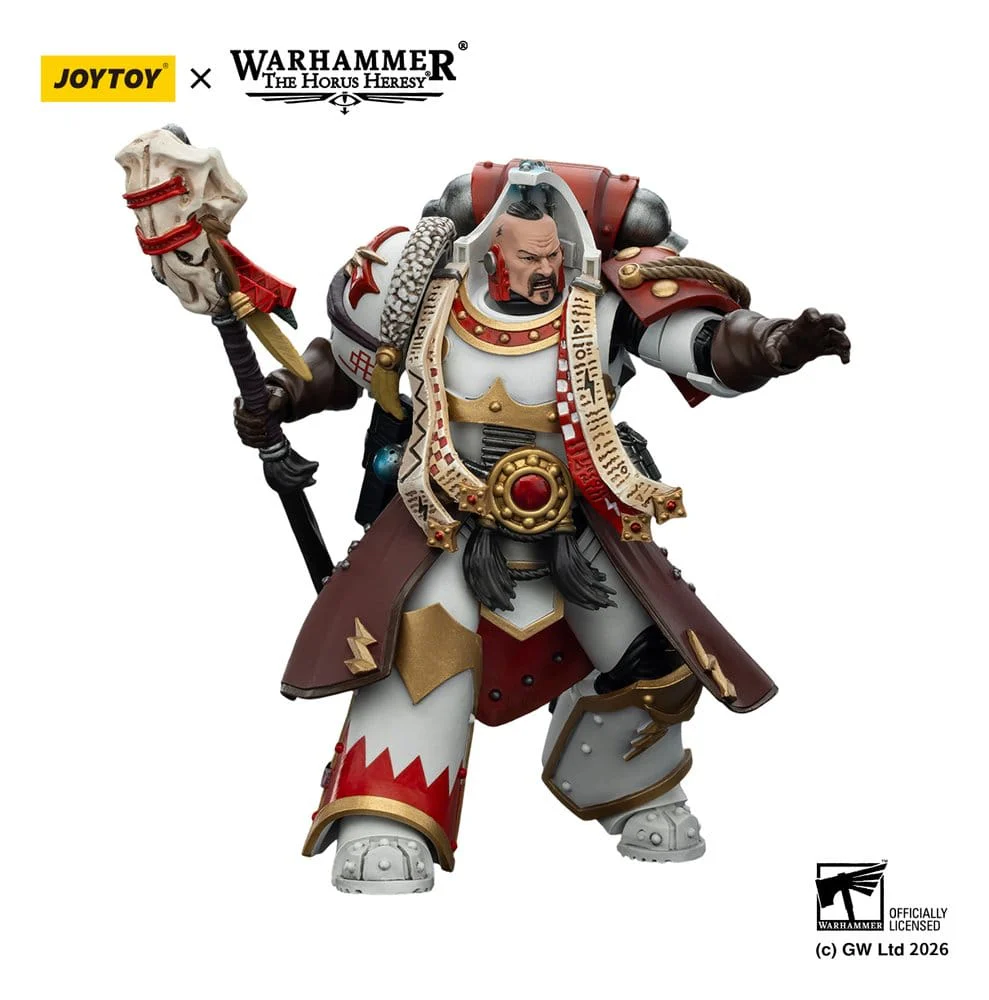 White Scars Stormseer Consulwith Force Staff and Bolt Warhammer 40k Figurka 12 cm - Image 4