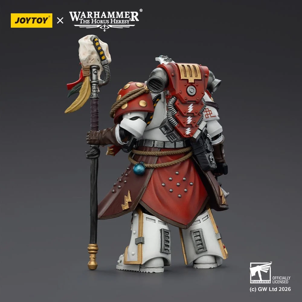 White Scars Stormseer Consulwith Force Staff and Bolt Warhammer 40k Figurka 12 cm - Image 7