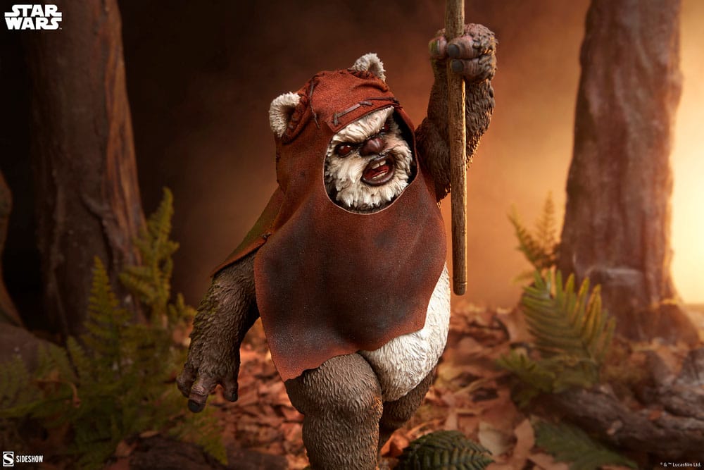Wicket Star Wars: Episode VI - Return of the Jedi Premium Format Figurka 46 cm - Image 4
