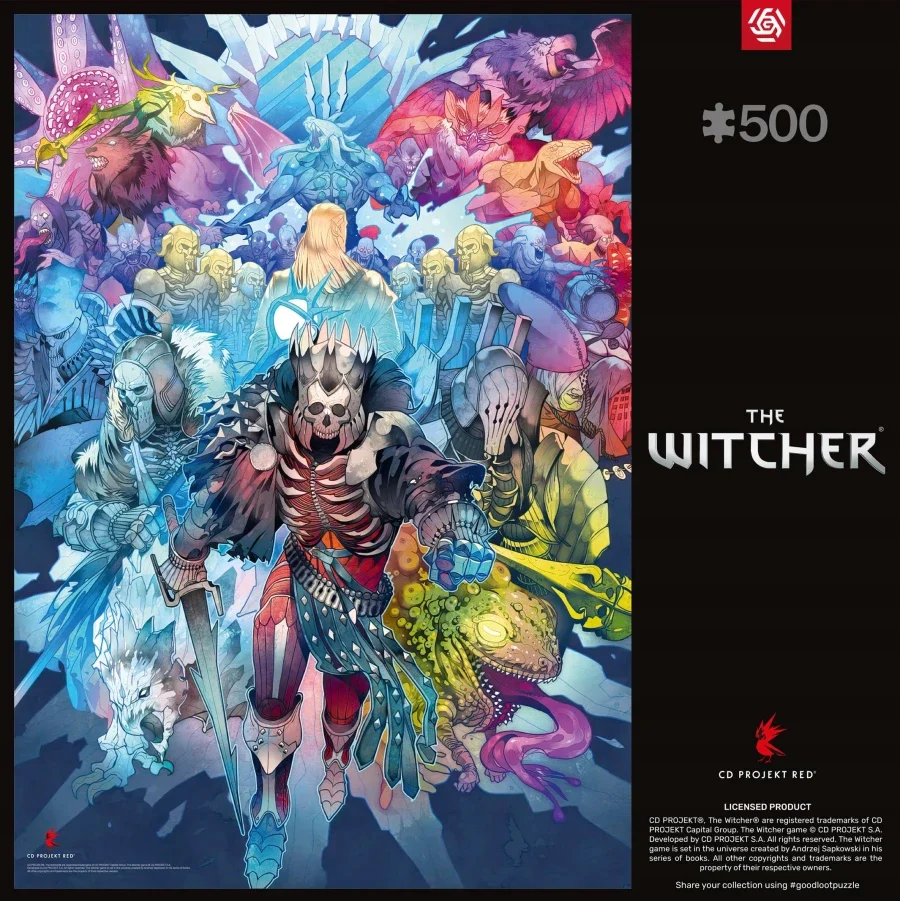 Wiedźmin puzzle Monster Faction (500 elementów) - Image 4