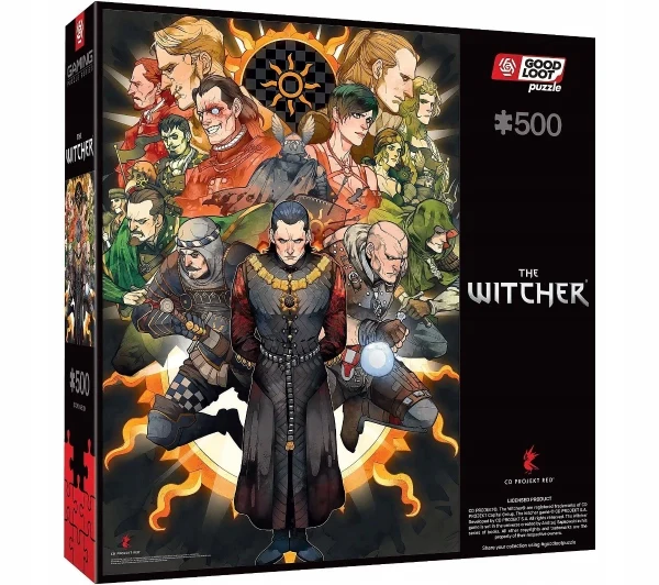 Wiedźmin puzzle Nilfgaard (500 elementów) - Image 5