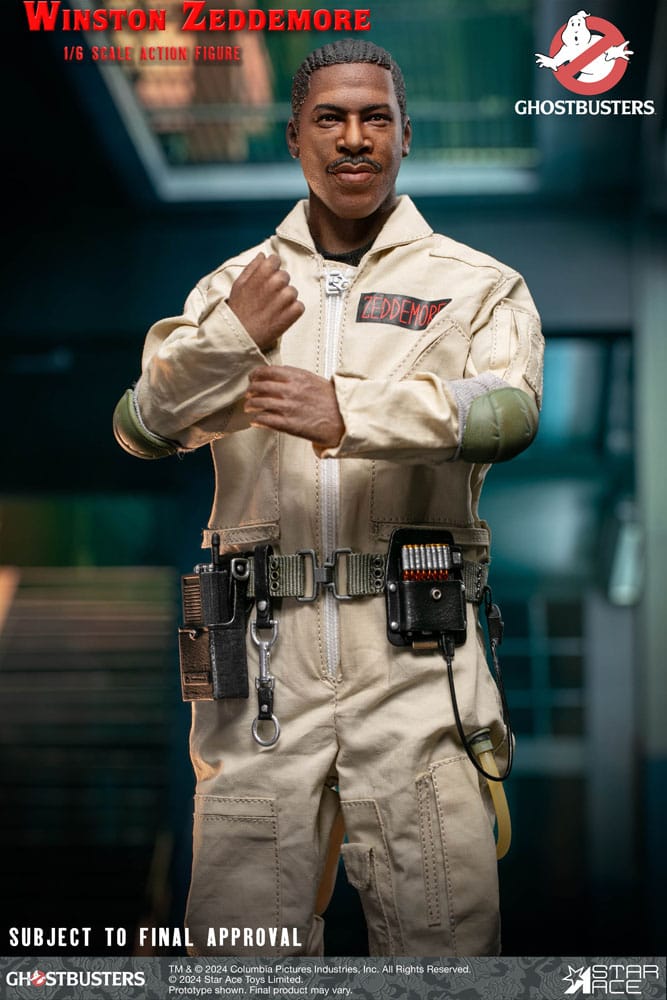 Winston Zeddemore Ghostbusters (1984) 1/6 Figurka 30 cm - Image 3