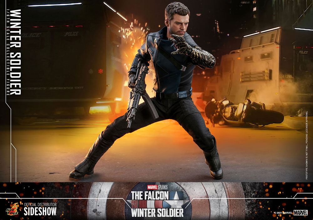 Winter Soldier Marvel The Falcon and The Winter Soldier 1/6 Figurka 30 cm - Image 13