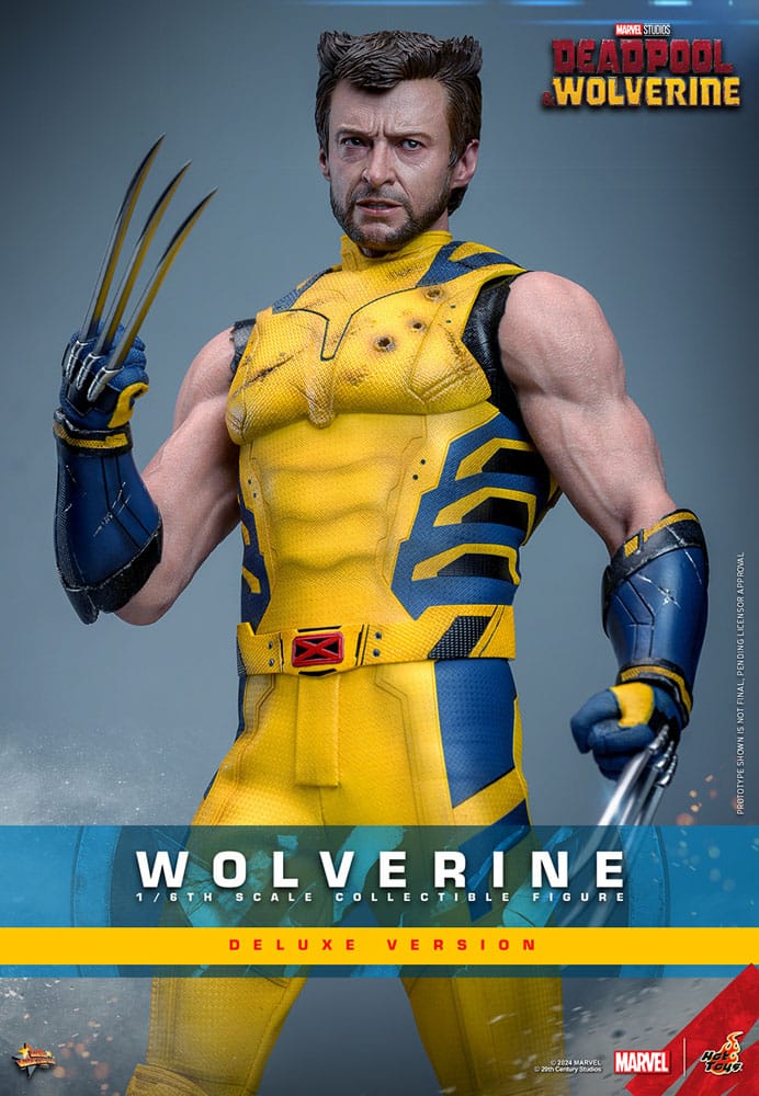 Wolverine Marvel Deadpool & Wolverine Movie Masterpiece Deluxe Version 1/6 Figurka 31 cm - Image 3