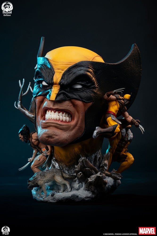 Wolverine Marvel Fine Art Bust Deluxe Edition Figurka 48 cm - Image 2