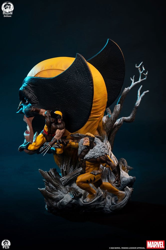 Wolverine Marvel Fine Art Bust Deluxe Edition Figurka 48 cm - Image 7