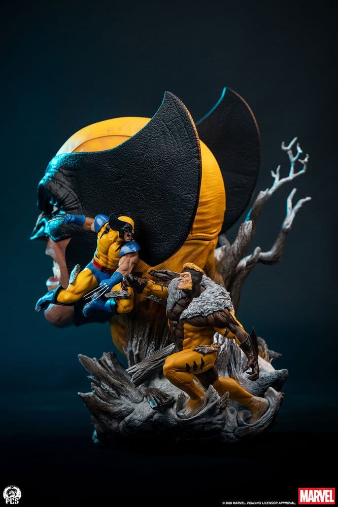 Wolverine Marvel Fine Art Bust Figurka 48 cm - Image 5