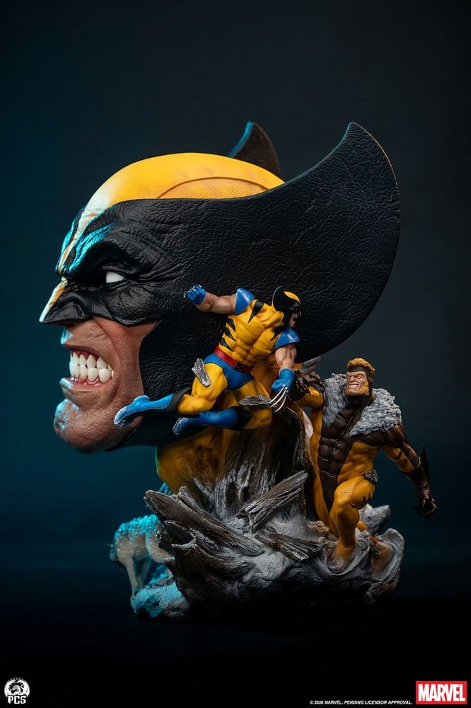 Wolverine Marvel Fine Art Bust Figurka 48 cm - Image 6
