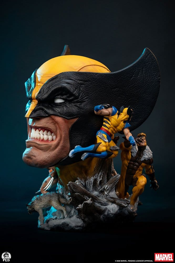 Wolverine Marvel Fine Art Bust Figurka 48 cm - Image 7