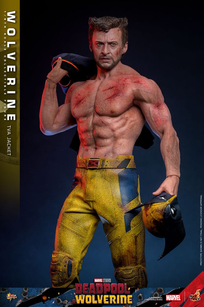 Wolverine TVA Jacket Version Marvel Deadpool & Wolverine Movie Masterpiece 1/6 Figurka 31 cm - Image 10