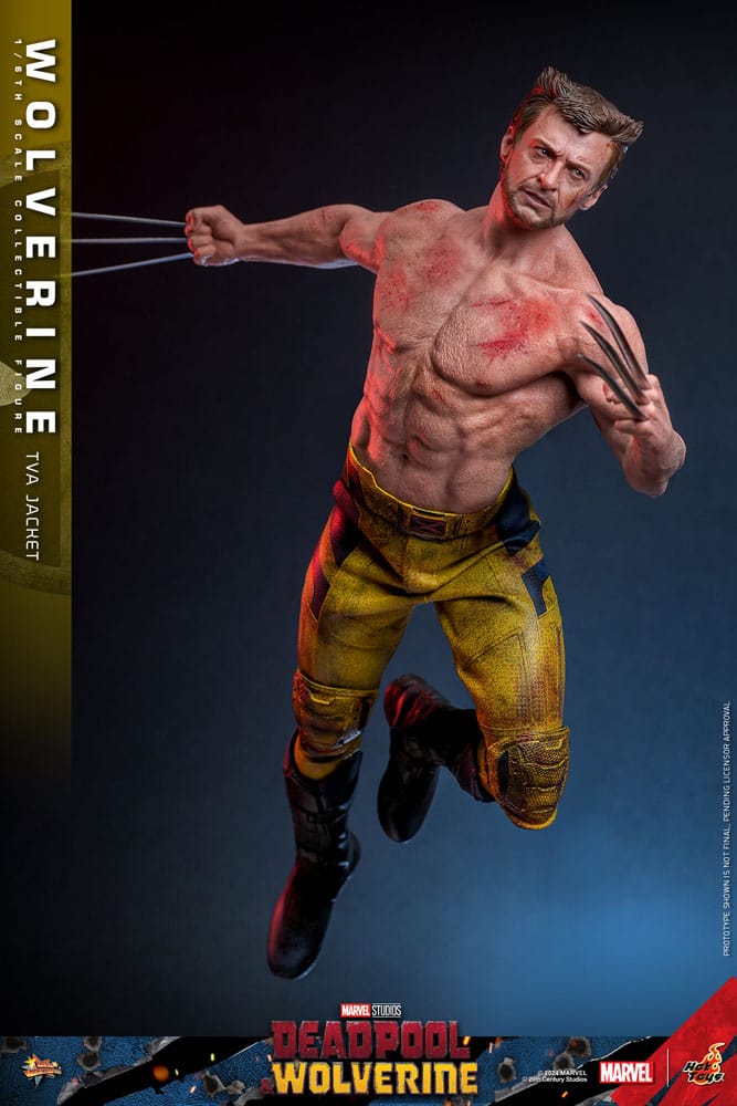 Wolverine TVA Jacket Version Marvel Deadpool & Wolverine Movie Masterpiece 1/6 Figurka 31 cm - Image 12