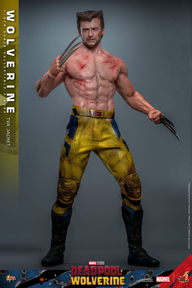 Wolverine TVA Jacket Version Marvel Deadpool & Wolverine Movie Masterpiece 1/6 Figurka 31 cm - Image 13