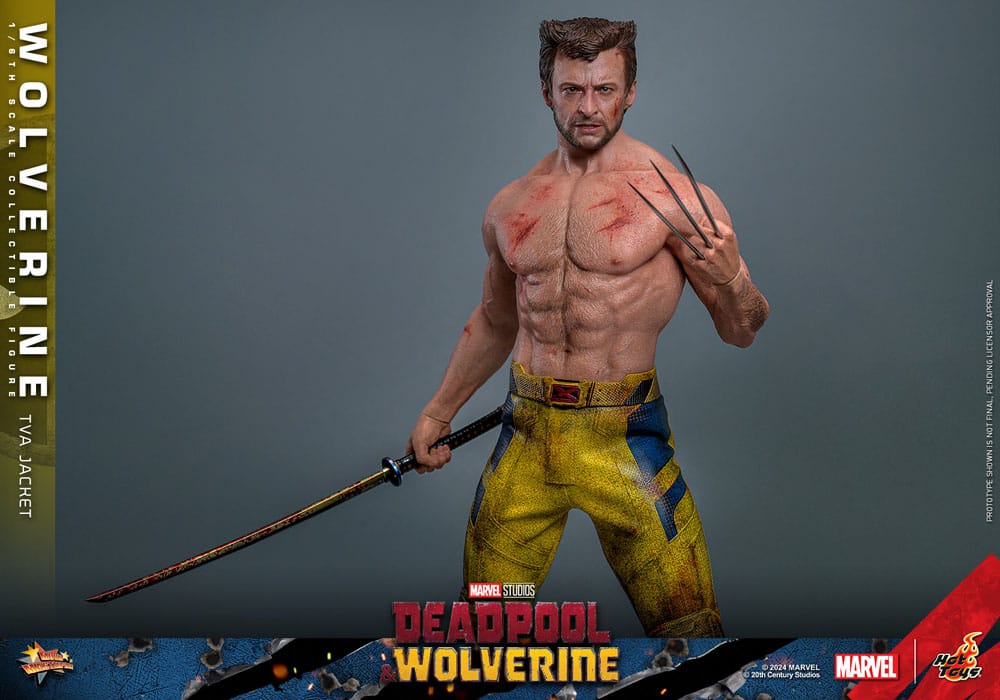Wolverine TVA Jacket Version Marvel Deadpool & Wolverine Movie Masterpiece 1/6 Figurka 31 cm - Image 14