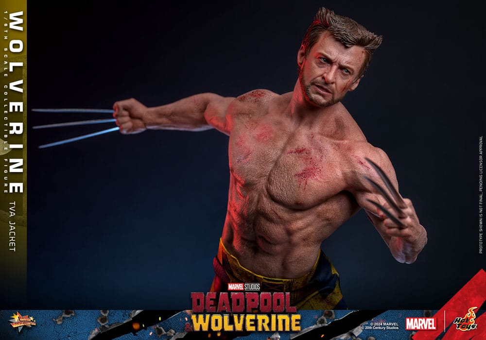 Wolverine TVA Jacket Version Marvel Deadpool & Wolverine Movie Masterpiece 1/6 Figurka 31 cm - Image 16