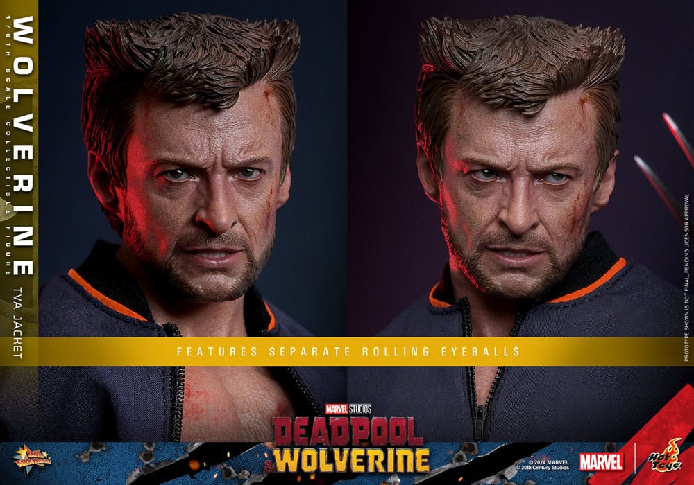 Wolverine TVA Jacket Version Marvel Deadpool & Wolverine Movie Masterpiece 1/6 Figurka 31 cm - Image 17