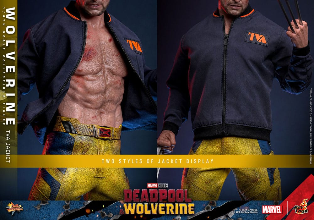 Wolverine TVA Jacket Version Marvel Deadpool & Wolverine Movie Masterpiece 1/6 Figurka 31 cm - Image 18