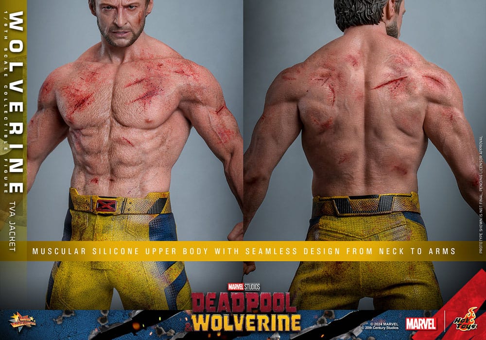 Wolverine TVA Jacket Version Marvel Deadpool & Wolverine Movie Masterpiece 1/6 Figurka 31 cm - Image 19