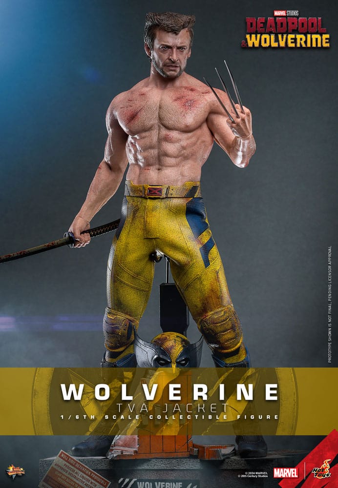 Wolverine TVA Jacket Version Marvel Deadpool & Wolverine Movie Masterpiece 1/6 Figurka 31 cm - Image 2