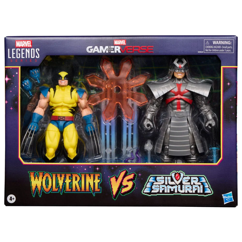 Wolverine vs. Silver Samurai Marvel Legends Gamerverse 2-Pack Figurki 15 cm - Image 14