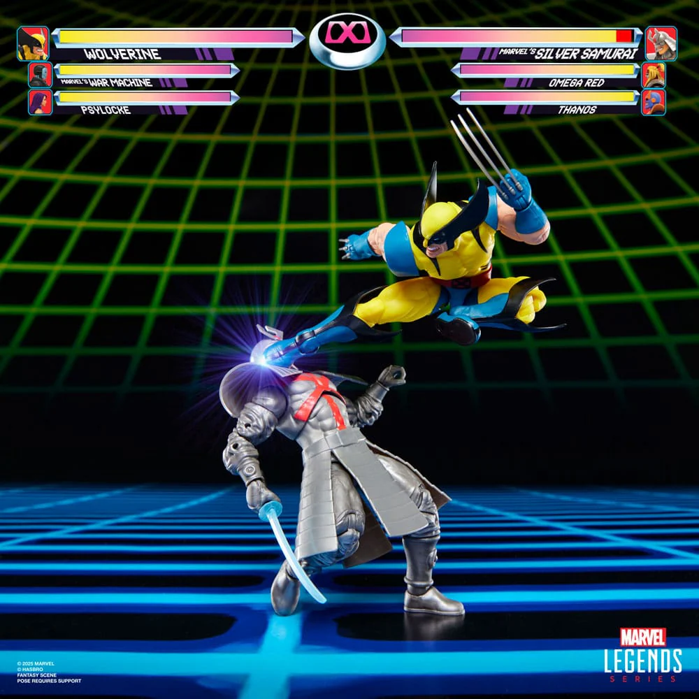Wolverine vs. Silver Samurai Marvel Legends Gamerverse 2-Pack Figurki 15 cm - Image 3
