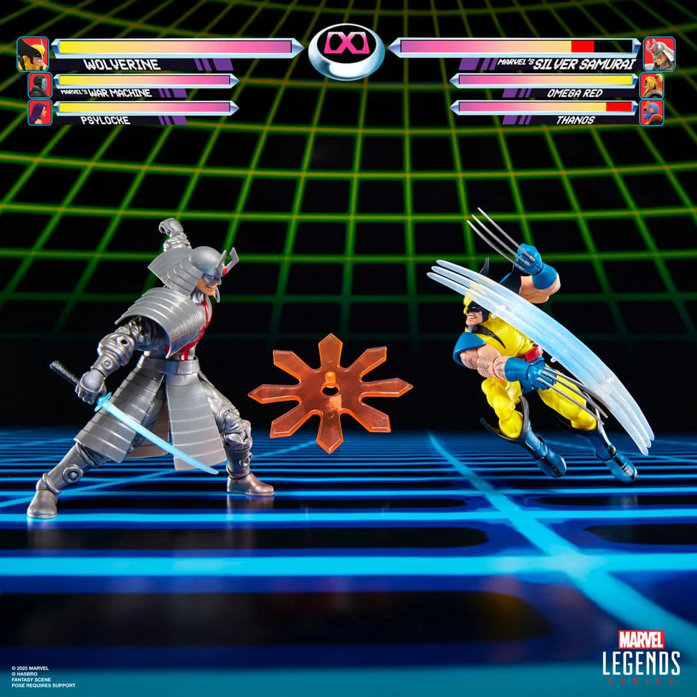 Wolverine vs. Silver Samurai Marvel Legends Gamerverse 2-Pack Figurki 15 cm - Image 4