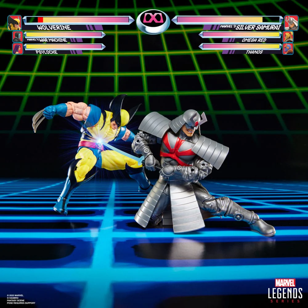 Wolverine vs. Silver Samurai Marvel Legends Gamerverse 2-Pack Figurki 15 cm - Image 5