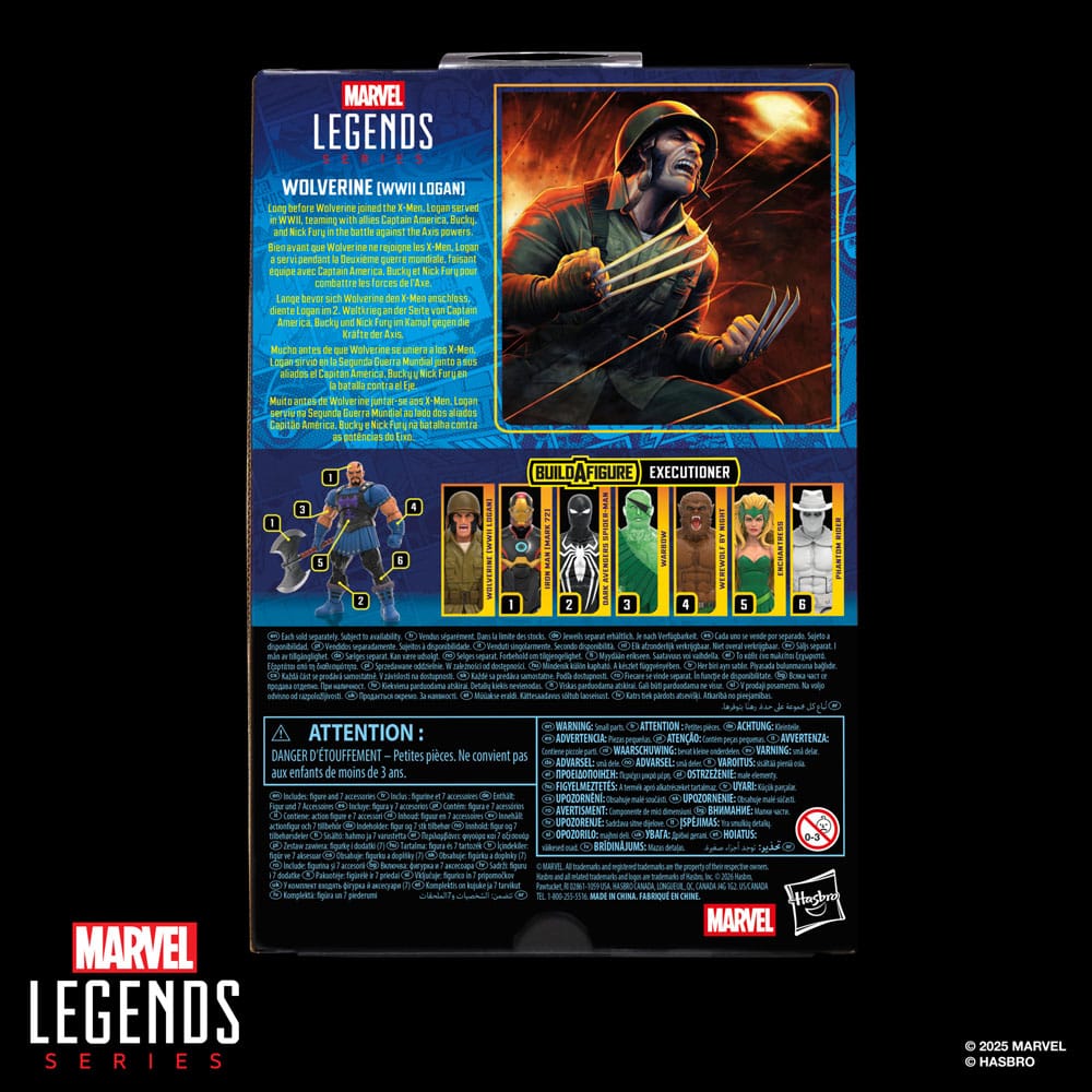 Wolverine WWII Logan Marvel Legends Figurka 15 cm - Image 10