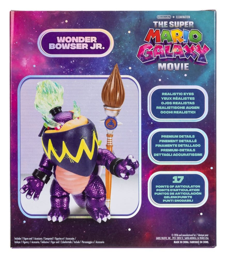 Wonder Bowser Jr. The Super Mario Galaxy Movie Figurka 13 cm - Image 14