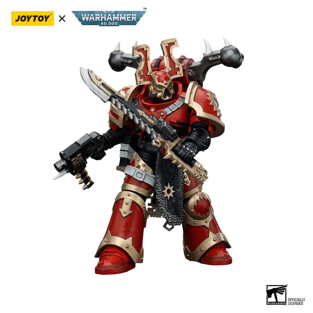 World Eaters Khorne Berzerker 1 Warhammer 40k 1/18 Figurka 13 cm - Image 3