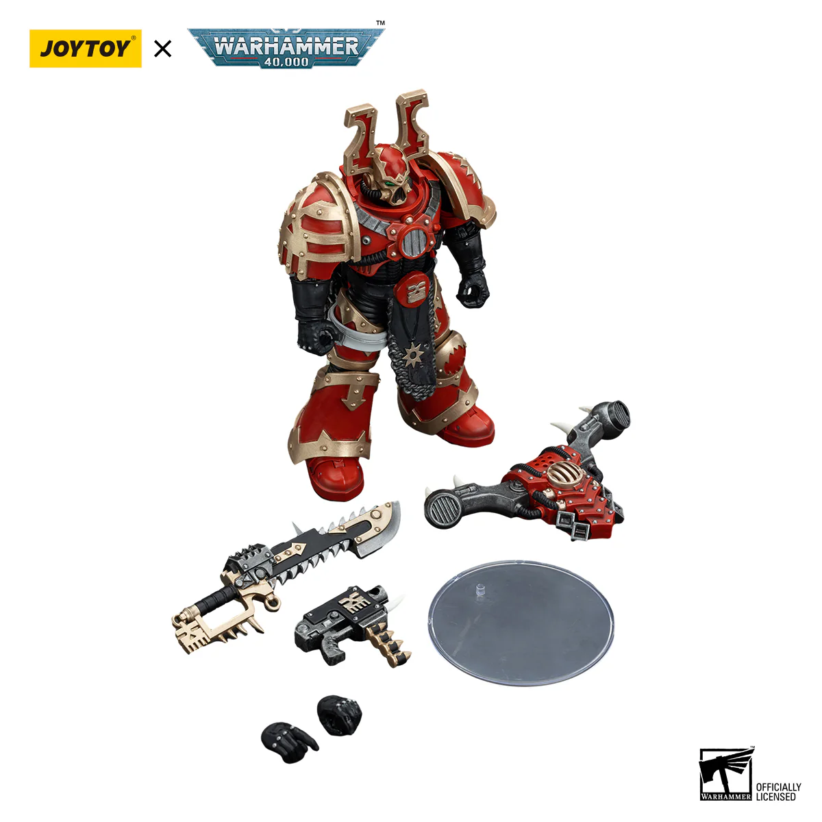 World Eaters Khorne Berzerker 1 Warhammer 40k 1/18 Figurka 13 cm - Image 5