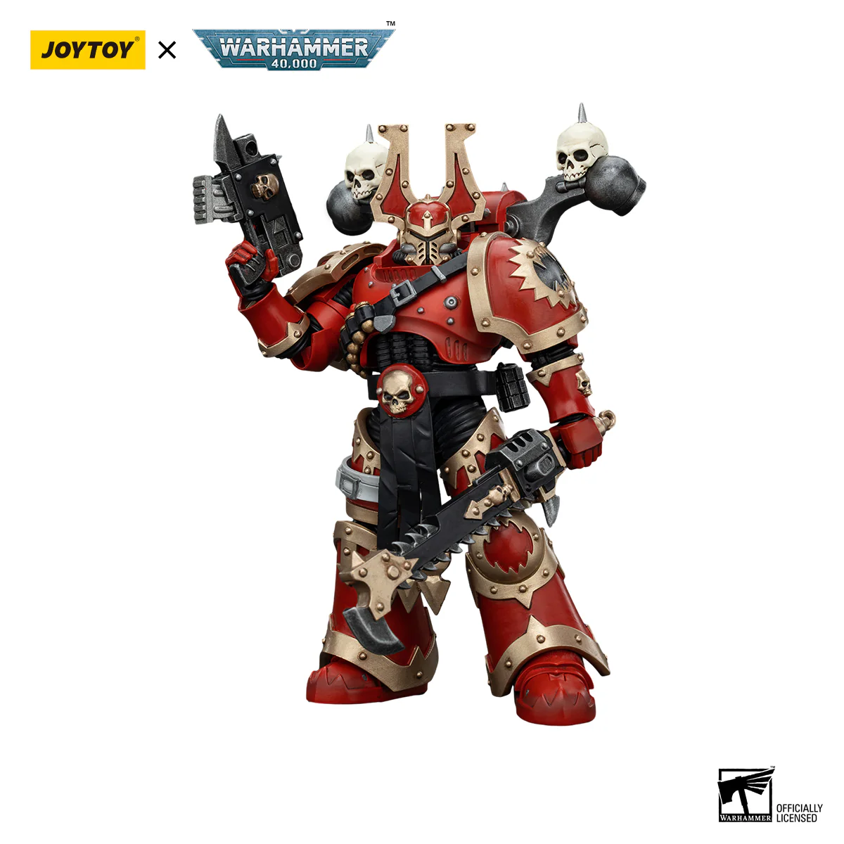 World Eaters Khorne Berzerker 2 Warhammer 40k 1/18 Figurka 13 cm