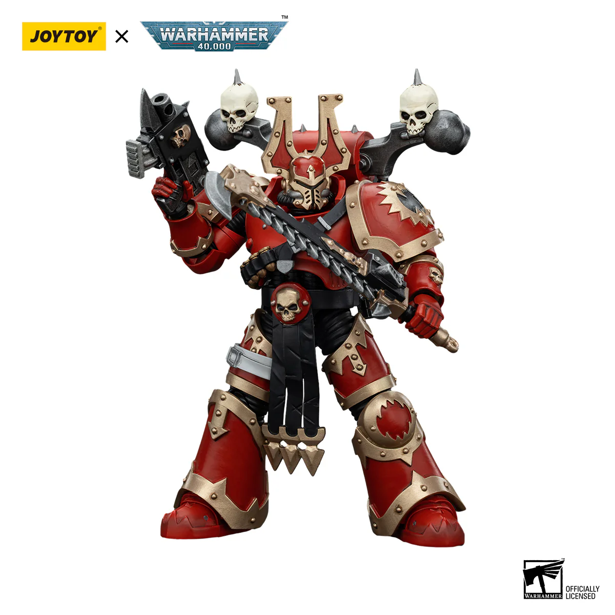 World Eaters Khorne Berzerker 2 Warhammer 40k 1/18 Figurka 13 cm - Image 4